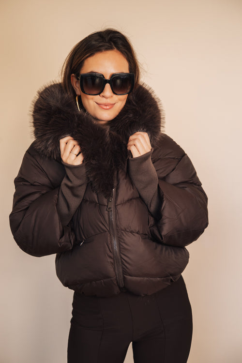 By Hilke Coat Demi Chocolate