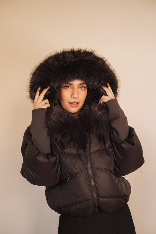 By Hilke Coat Demi Chocolate