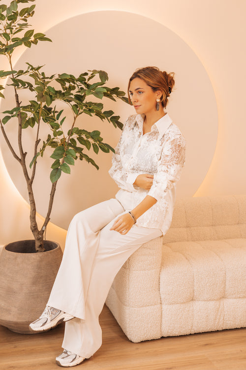 By Hilke Pantalon Jill Cream