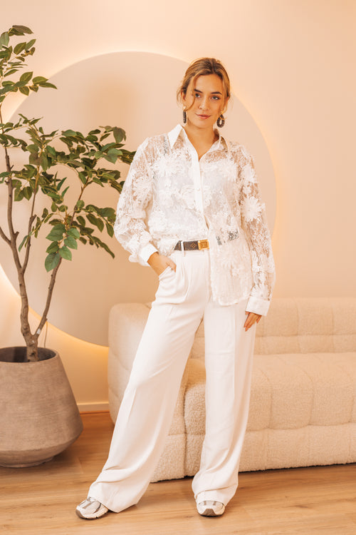 By Hilke Pantalon Jill Cream