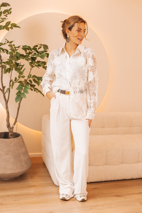 By Hilke Pantalon Jill Cream