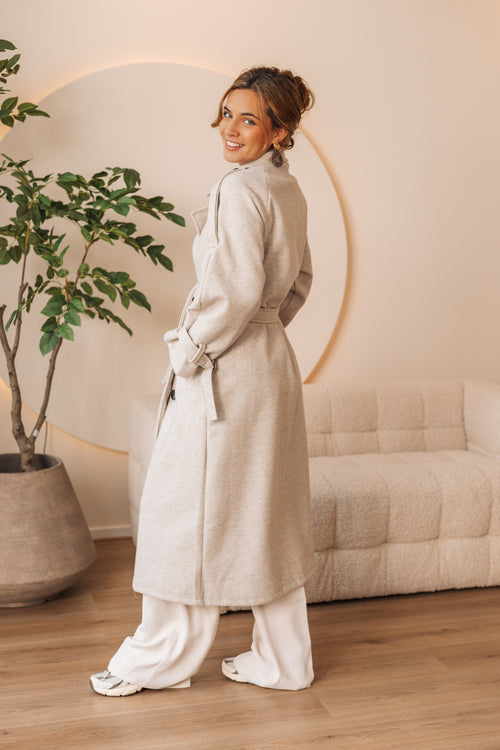 By Hilke Coat Puck Cream