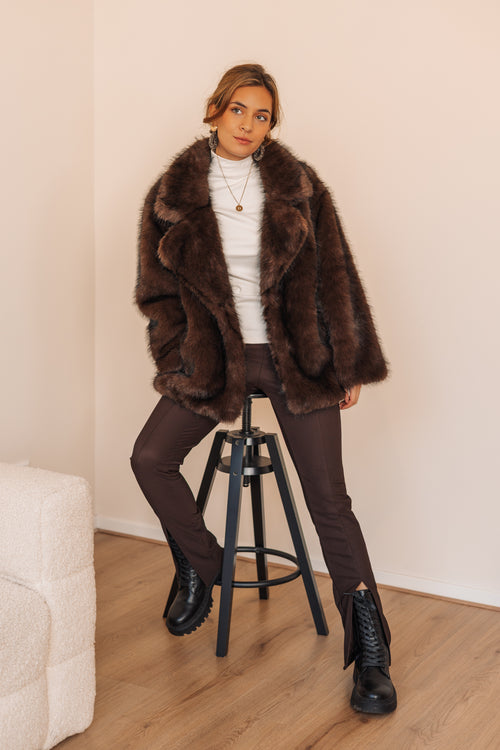 By Hilke Allison Pants Chocolate