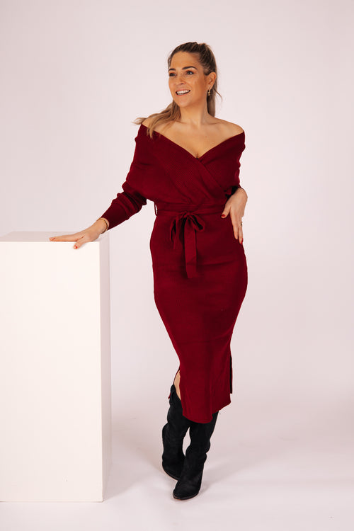 By Hilke Dress Jody Bordeaux