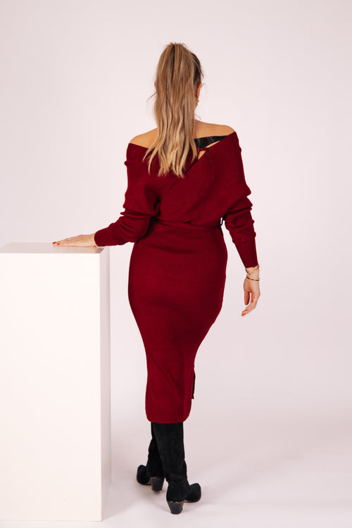 By Hilke Dress Jody Bordeaux