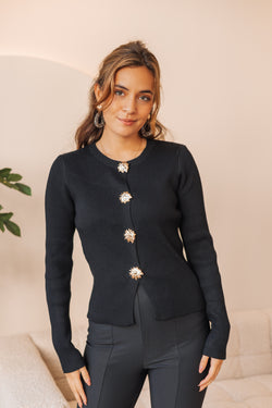 By Hilke Madison Sweater Black