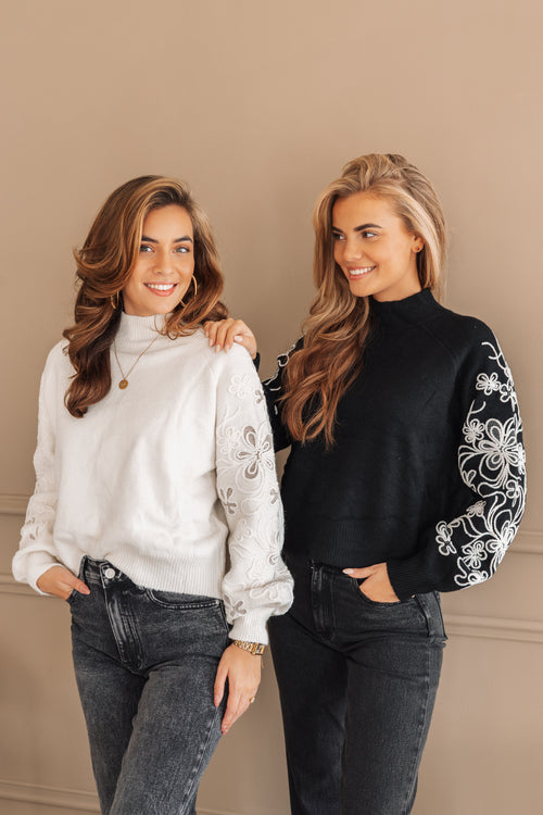 By Hilke Knit Rosa Black