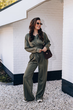 By Hilke Two-Piece Amalia Army