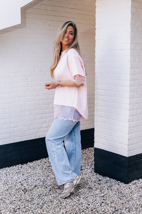 By Hilke T-shirt Amanda Pink
