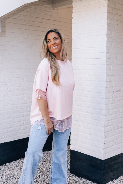 By Hilke T-shirt Amanda Pink