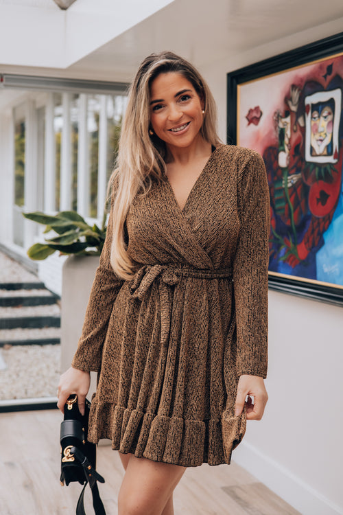 By Hilke Party Dress Gold