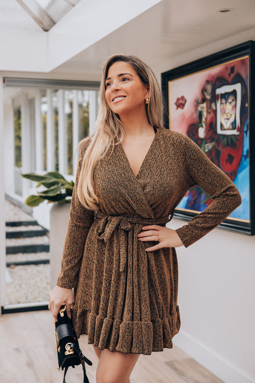 By Hilke Party Dress Gold