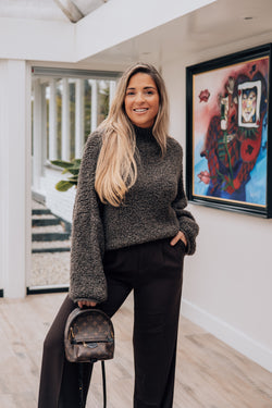 By Hilke Knit Sooff Taupe