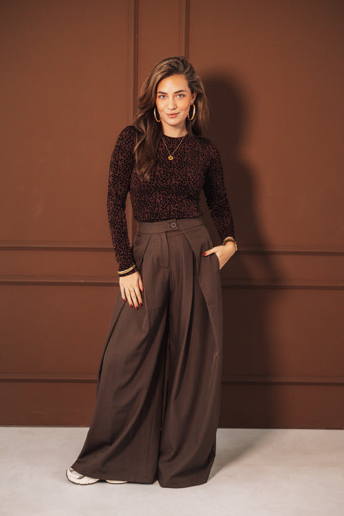 By Hilke Balloon Pantalon Chocolate