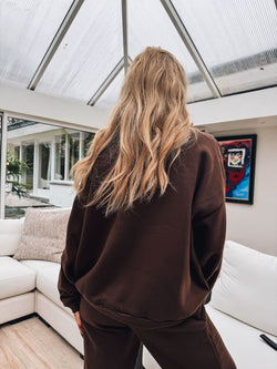 By Hilke Sweater Zia Brown