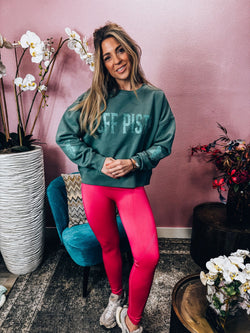 Off Piste Legging Fuchsia