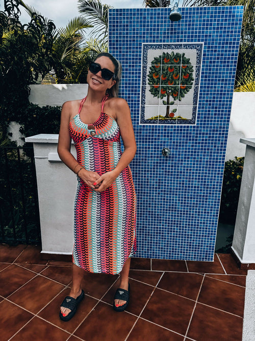 By Hilke Dress Liora Colorful