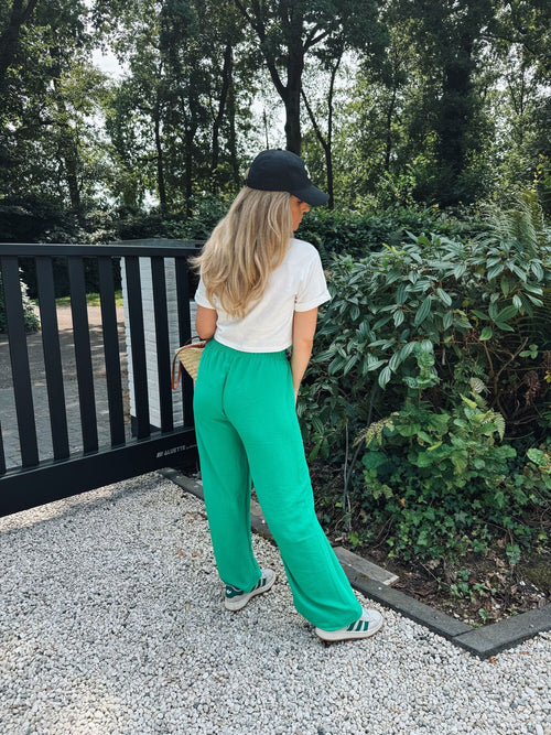 By Hilke Cropped Shirt Lemon White