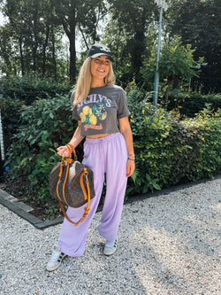 By Hilke Cropped Shirt Lemon Grey