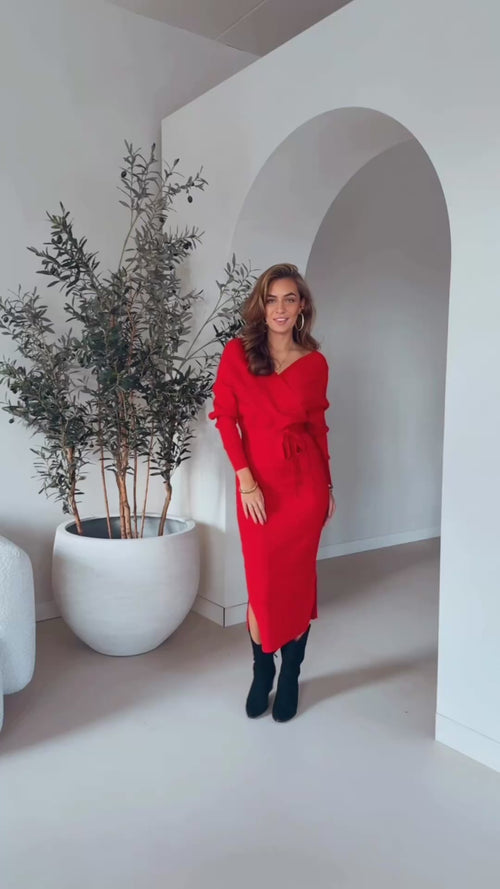 By Hilke Dress Jody Red