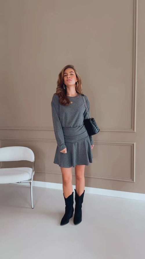 By Hilke Dress Danae Grey