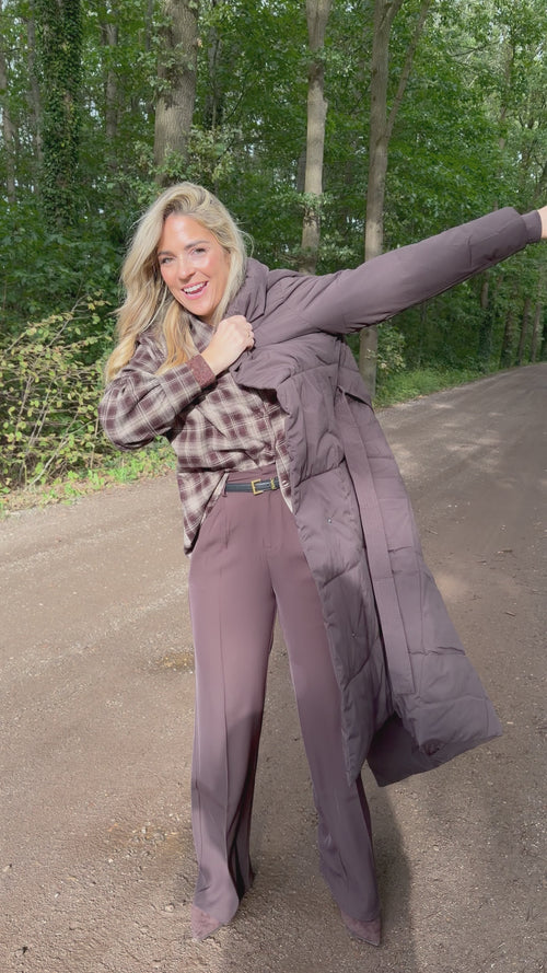 By Hilke Maxi Puffer Choco