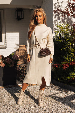 By Hilke Dress Fieke Cream