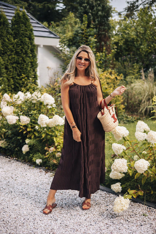 By Hilke Dress Marell Chocolate