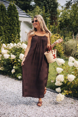 By Hilke Dress Marell Chocolate