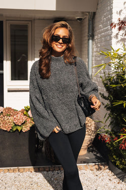 By Hilke Knit Sooff Grey