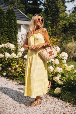 By Hilke Dress Marell Yellow