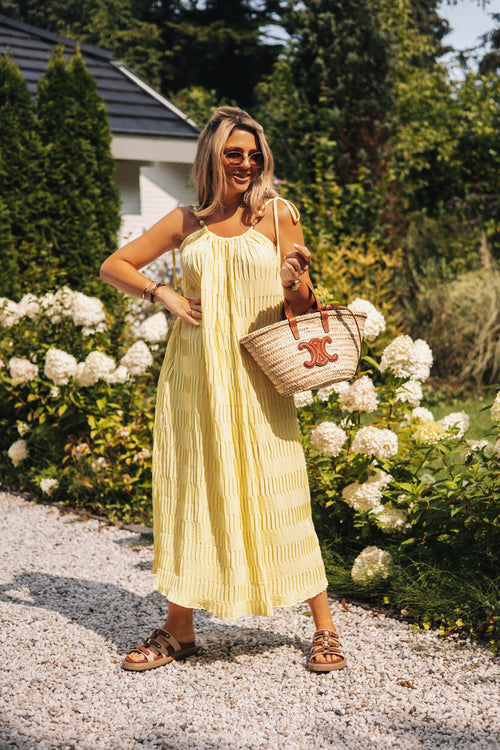 By Hilke Dress Marell Yellow