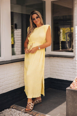 By Hilke Dress Casey Yellow
