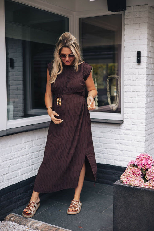 By Hilke Dress Casey Chocolate