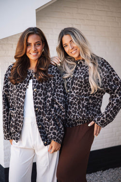 By Hilke Luxe Jacket Leopard
