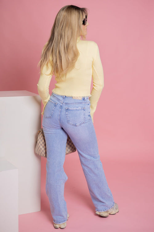 By Hilke Top Liss Yellow