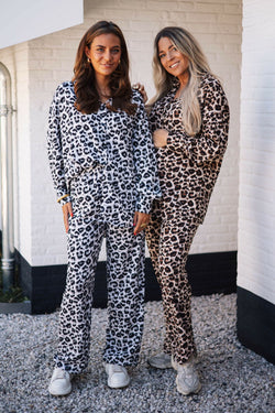 By Hilke Two-Piece Leopard Beige