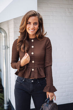 By Hilke Top Mare Chocolate