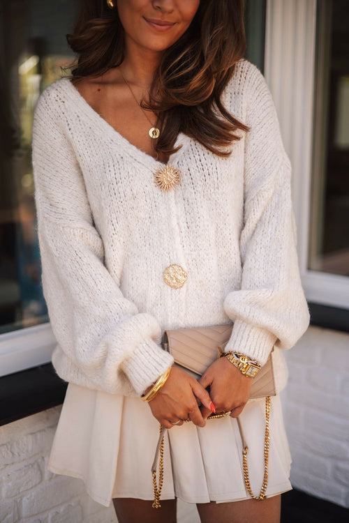 By Hilke Knit Hella Cream