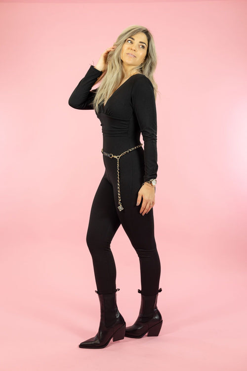 By Hilke Jumpsuit Sharissa Black