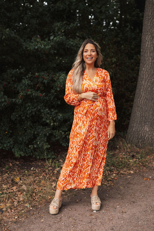 By Hilke Dress Jasmine Orange