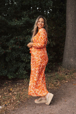 By Hilke Dress Jasmine Orange