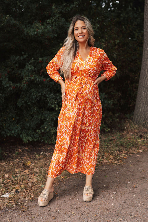 By Hilke Dress Jasmine Orange
