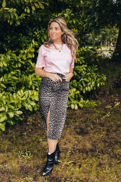 By Hilke T-Shirt Vintage Pink