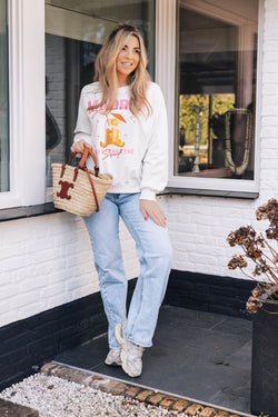 By Hilke Sweater Madrid White