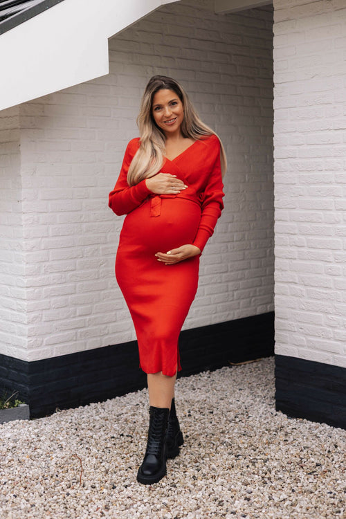 By Hilke Dress Jody Red