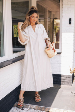 By Hilke Dress Sanna Beige