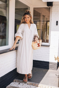 By Hilke Dress Sanna Beige