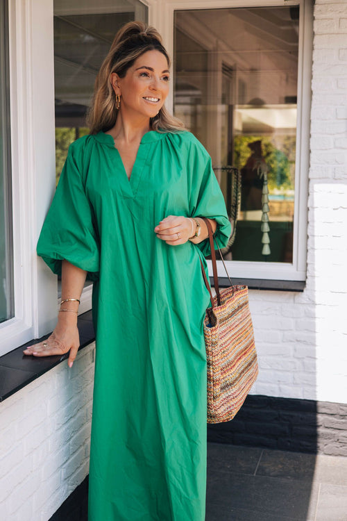 By Hilke Dress Sanna Green