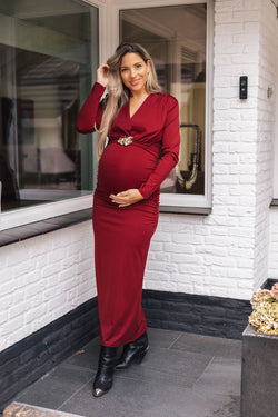 By Hilke Dress Ayla Bordeaux